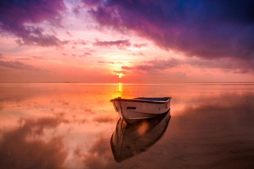 beach, boat, dawn-1845810.jpg